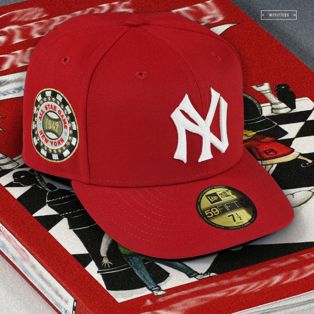 NEW YORK YANKEES 1942 ALL STAR GAME MYSTERIOUS BENEDICT SOCIETY NEW ERA FITTED CAP