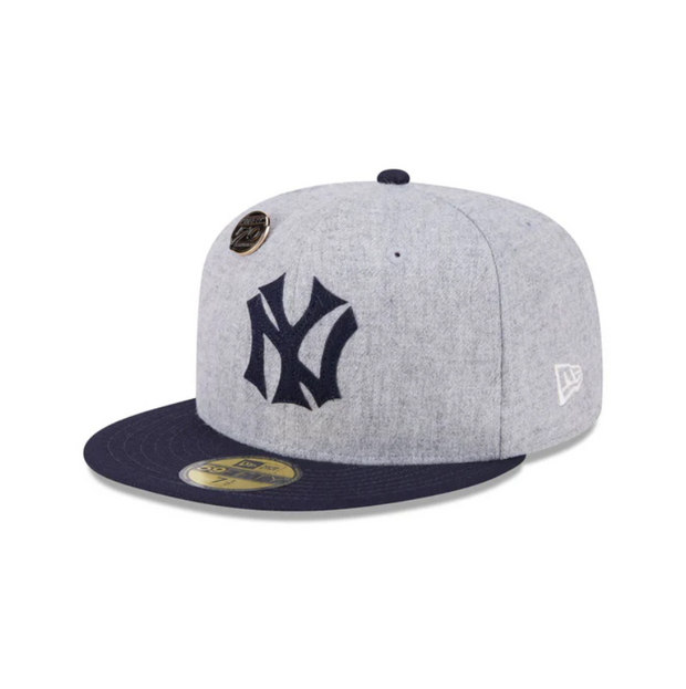NEW YORK YANKEES GREY 59FIFTY 70TH ANNIVERSARY 59FIFTY DAY NEW ERA FITTED HAT