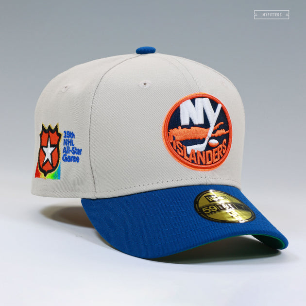NEW YORK ISLANDERS 35TH 1983 NHL ALL-STAR GAME SANDSTONE NEW ERA