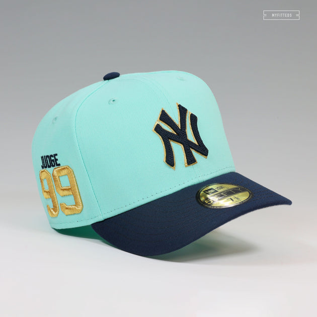 NEW YORK YANKEES 99 AARON JUDGE STATUE OF LIBERTY NEW ERA FITTED CAP