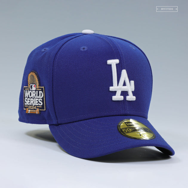 LOS ANGELES DODGERS 2024 WORLD SERIES ON-FIELD GAME NEW ERA FITTED