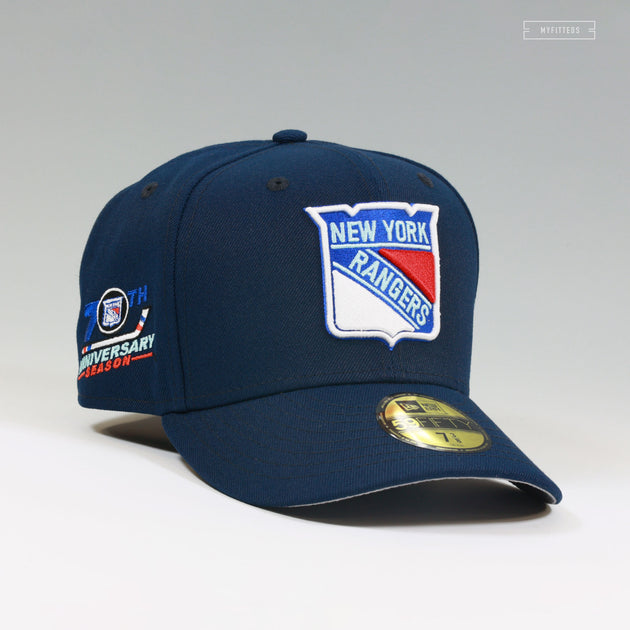 帽子 The Apartment NEW ERA NEW YORK RANGERS NEW YORK RANGERS 70TH ANNIVERSARY SEASON NIGHTSHADE NEW ERA FITTED