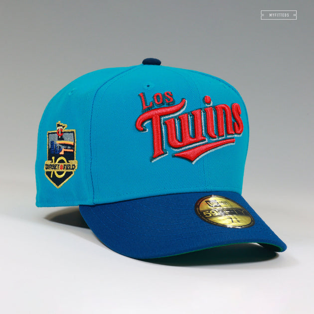 NEW ERA 9FIFTY Los Twins キャップ MINNESOTA TWINS X LOS TWINS TARGET FIELD 10 SEASONS 1000 LAKES NEW