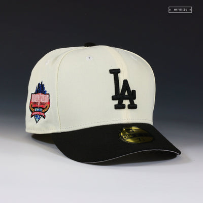 LOS ANGELES DODGERS DODGER STADIUM 40TH ANNIVERSARY MR. LAZY NEW ERA FITTED CAP