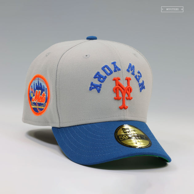NEW YORK METS UPSIDE DOWN ARCH CHAIN STITCHED ROAD JERSEY INSPIRED