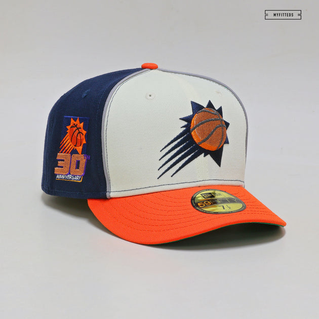  Mitchell & Ness Phoenix Suns HWC Hardwood Classics Footwork  Dynasty Fitted Cap, Hat : Sports & Outdoors
