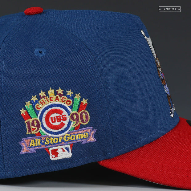 CHICAGO CUBS 1990 ALL-STAR GAME 59FIFTY A-FRAME NEW ERA FITTED HAT