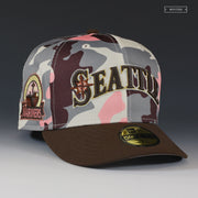 SEATTLE MARINERS 30TH ANNIVERSARY "SWEET TOOTH CAMO" NEW ERA FITTED CAP