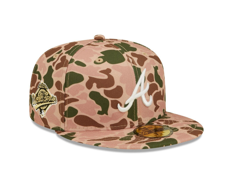 New Era 59fifty MLB San Diego Padres Armed Forces Camo Fitted Hat Cap Size  6-7/8