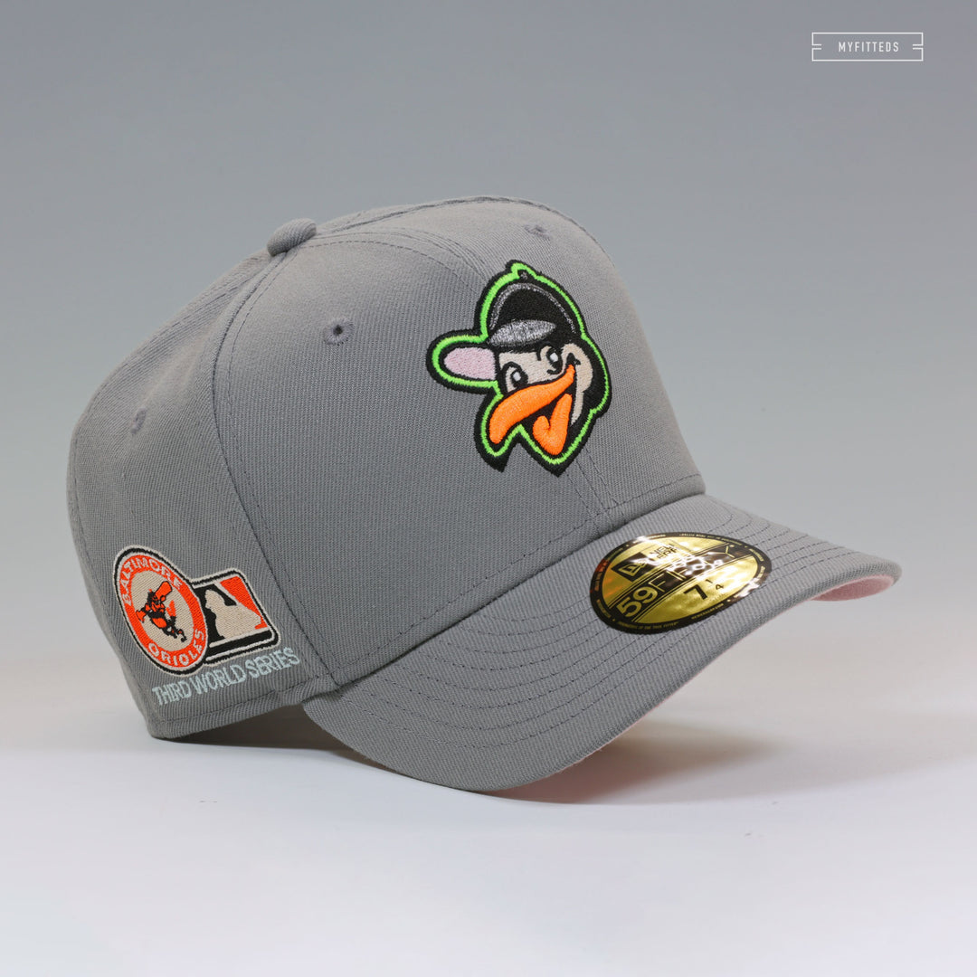 BALTIMORE ORIOLES THIRD WORLD SERIES MORNING GLORY BLUSH NEW ERA