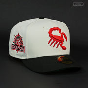 SCOTTSDALE SCORPIONS JERSEY SLEEVE PATCH OFF WHITE NEW ERA FITTED CAP