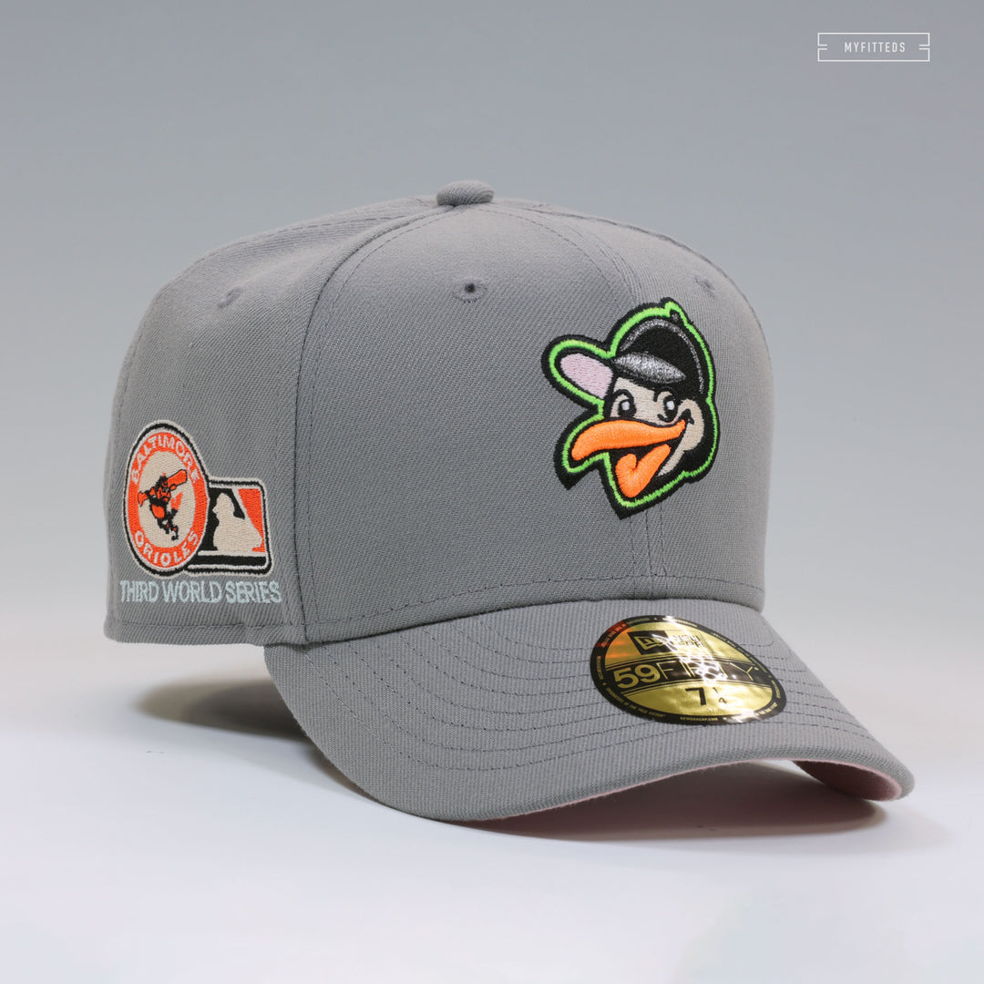 BALTIMORE ORIOLES THIRD WORLD SERIES MORNING GLORY BLUSH NEW ERA