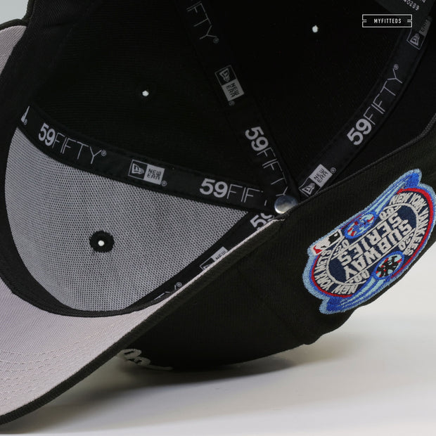 NEW YORK YANKEES 2000 WORLD SERIES SUBWAY SERIES VENOM SPIDER MAN INSPIRED NEW ERA CAP