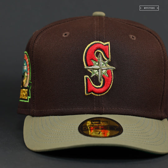 帽子 NEW ERA SEATTLE MARINERS 30th 7 3/4 New Era Seattle Mariners 30th Anniversary Patch Mint Pack UV