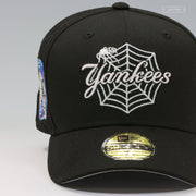 NEW YORK YANKEES 2000 WORLD SERIES SUBWAY SERIES VENOM SPIDER MAN INSPIRED NEW ERA CAP