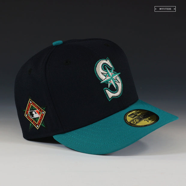 SEATTLE MARINERS 1993 ALL-STAR GAME KEN GRIFFEY JR. WAREHOUSE HR NEW ERA FITTED CAP