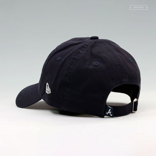 ATLANTA BRAVES TOMAHAWK NEW ERA 9TWENTY ADJUSTABLE DAD HAT – MYFITTEDS