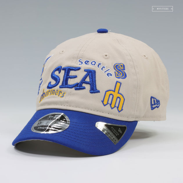 SEATTLE MARINERS GOOD RETRO COLLAGE 9FIFTY RETRO CROWN NEW ERA SNAPBAC ...