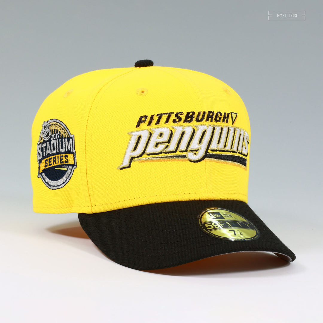 PITTSBURGH PENGUINS 2017 STADIUM SERIES MOONBEAM JET BLACK NEW ERA