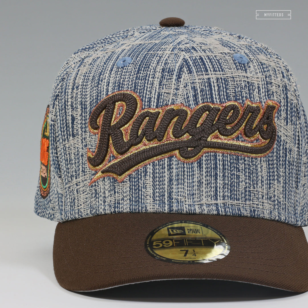 TEXAS RANGERS 2024 ALL-STAR GAME CHAIN STITCH DISTRESSED DENIM NEW 