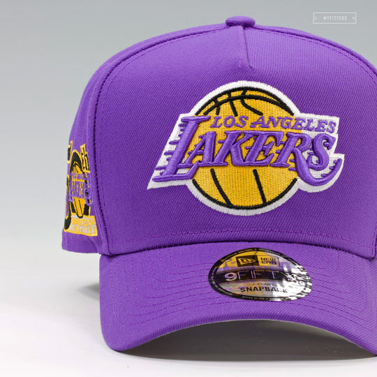 LOS ANGELES LAKERS 50TH ANNIVERSARY HWC 9FIFTY A-FRAME NEW ERA