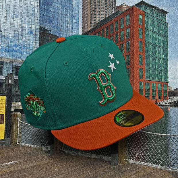 BOSTON RED SOX 90TH ANNIVERSARY INDEPENDENCE WHARF NEW ERA FITTED CAP