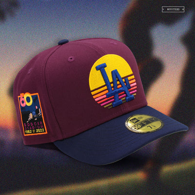 LOS ANGELES DODGERS 60TH ANNIVERSARY 2026 FIFA™ WORLD CUP POSTER INSPIRED NEW ERA FITTED CAP