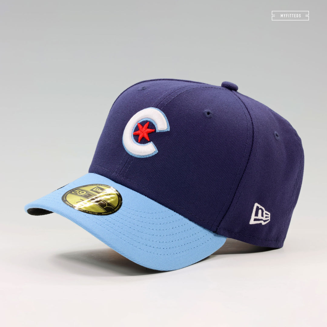 CHICAGO CUBS CITY CONNECT WRIGLEYVILLE ON-FIELD NEW ERA FITTED CAP
