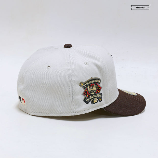 PITTSBURGH PIRATES 1994 ALL-STAR GAME "SANDSTONE / DRIFTWOOD" NEW ERA FITTED CAP