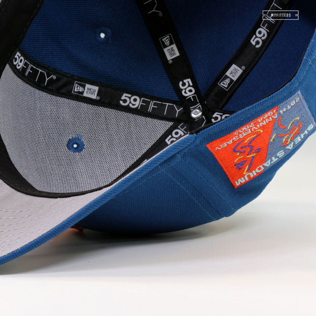 NEW YORK METS SHEA STADIUM 40TH ANNIVERSARY EMPIRE STATE BUILDING NYC NEW ERA FITTED CAP