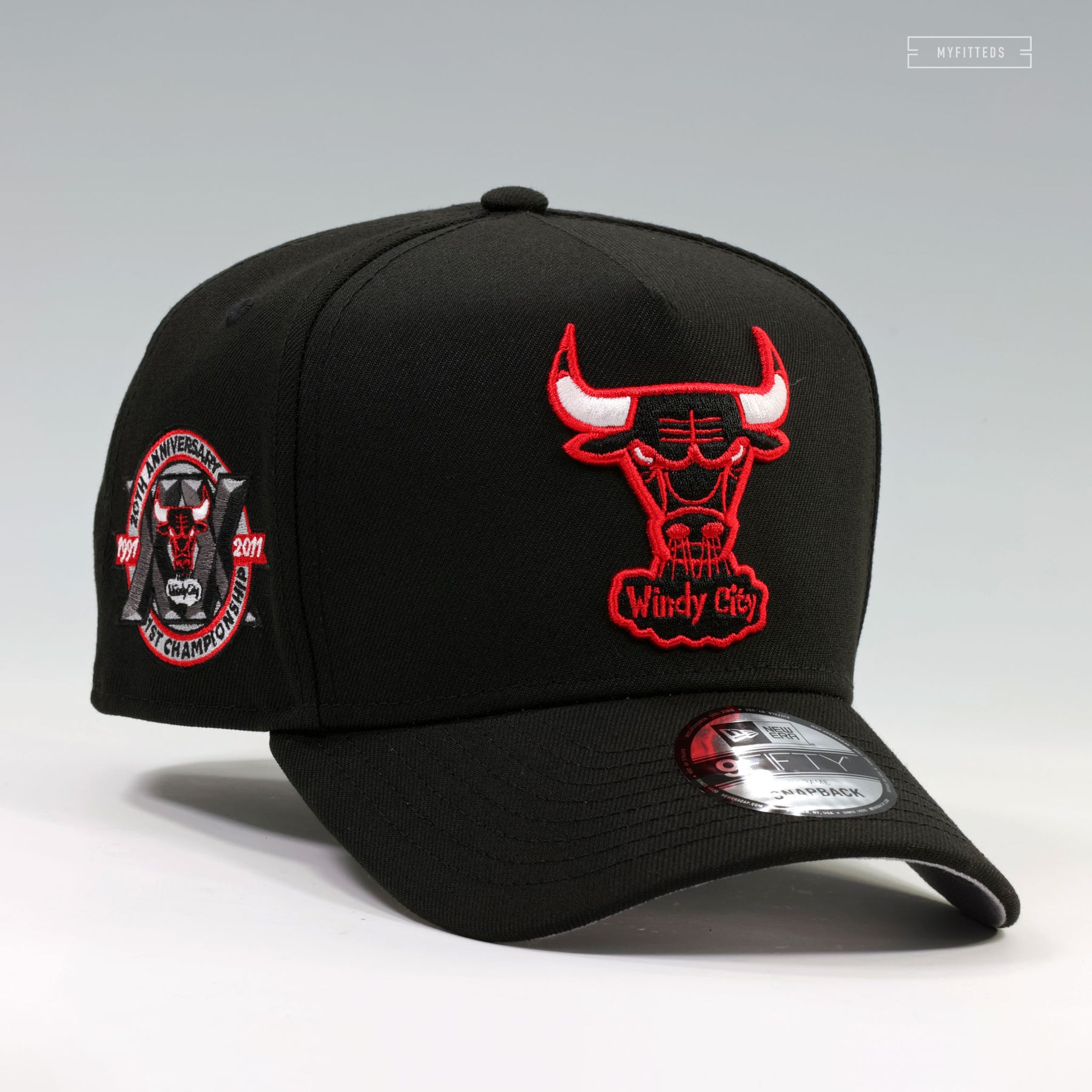 CHICAGO BULLS 1991-2011 FIRST CHAMPIONSHIP 20TH ANNIVERSARY 9FIFTY