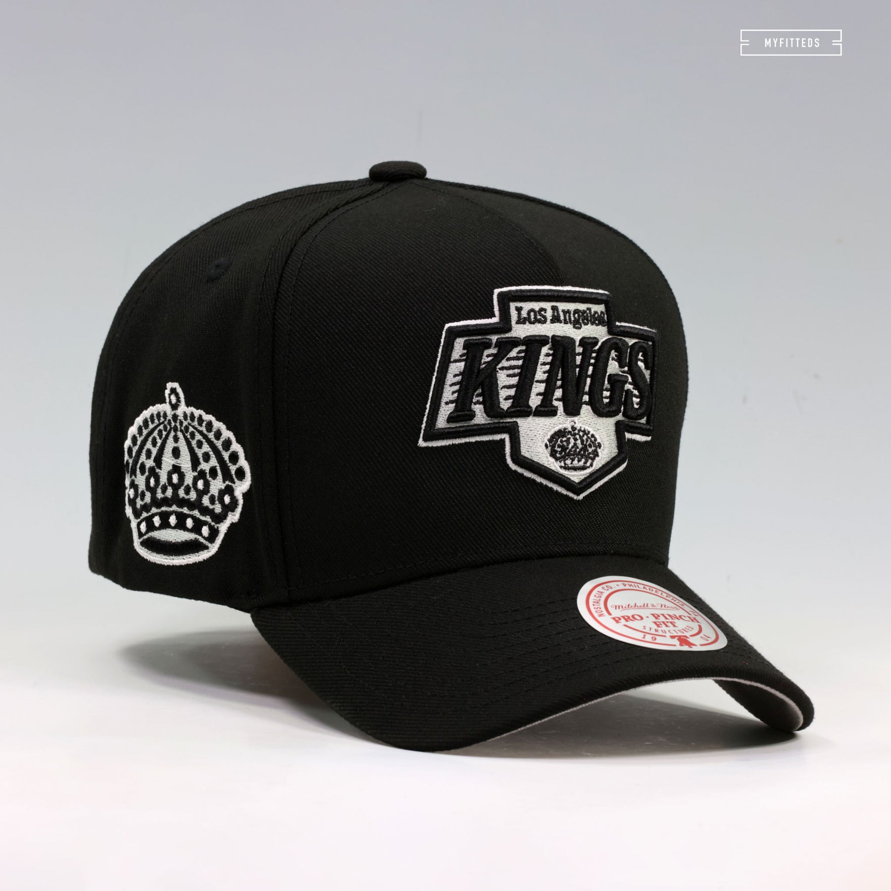 LOS ANGELES KINGS NHL DOUBLE CLUTCH PRO PINCH FIT MITCHELL & NESS