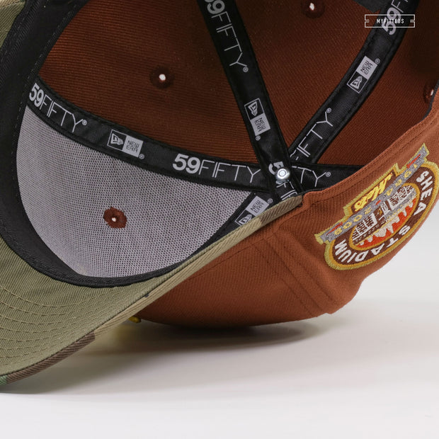 NEW YORK METS 1964-2008 SHEA STADIUM CNN WAR REPORT II INSPIRED NEW ERA FITTED CAP