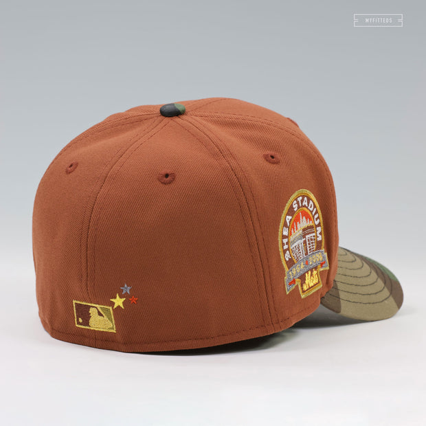 NEW YORK METS 1964-2008 SHEA STADIUM CNN WAR REPORT II INSPIRED NEW ERA FITTED CAP