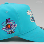 CHARLOTTE HORNETS 1992-1993 5TH SEASON 9FIFTY A-FRAME NEW ERA SNAPBACK HAT