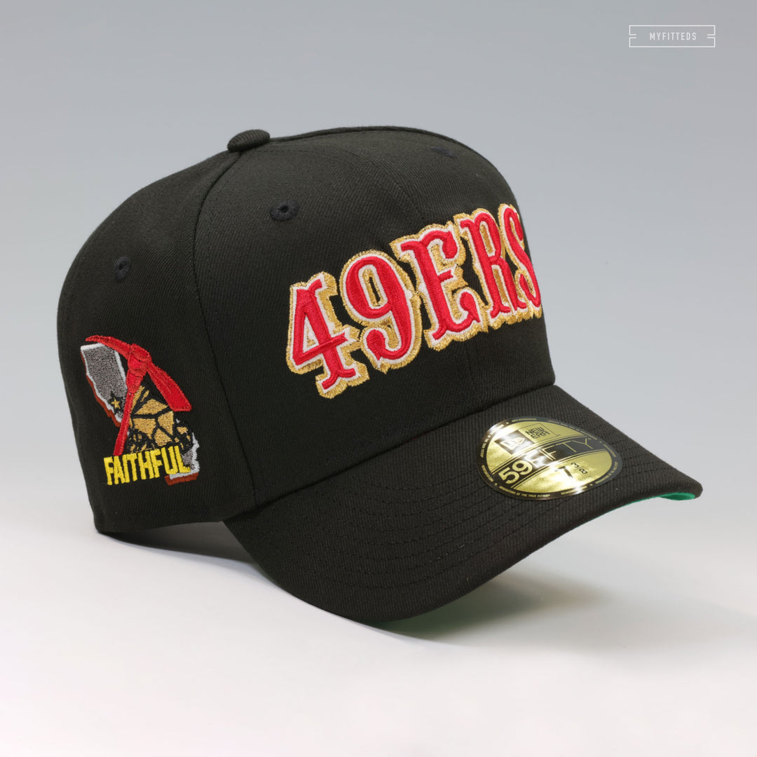 SAN FRANCISCO 49ERS THE 49ER FAITHFUL CLASSIC JET BLACK NEW 
