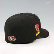 SAN FRANCISCO 49ERS THE 49ER FAITHFUL CLASSIC JET BLACK NEW ERA FITTED CAP