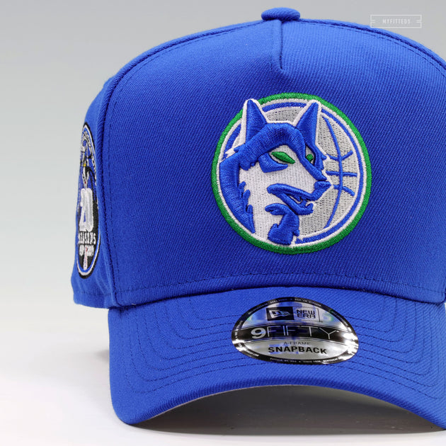 MINNESOTA TIMBERWOLVES 20 SEASONS 1989-2009 HWC 9FIFTY A-FRAME NEW ERA ...