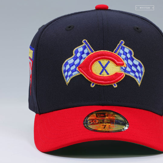 CINCINNATI REDS 2025 SPEEDWAY CLASSIC CHECKERED FLAGS NEW ERA