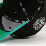 FLORIDA MARLINS 10TH ANNIVERSARY RACING STRIPES AIR MAX 95 INSPIRED NEW ERA FITTED CAP