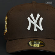 NEW YORK YANKEES 1938 WORLD SERIES MAHOGANY MODERN FLAIR NEW ERA FITTED CAP