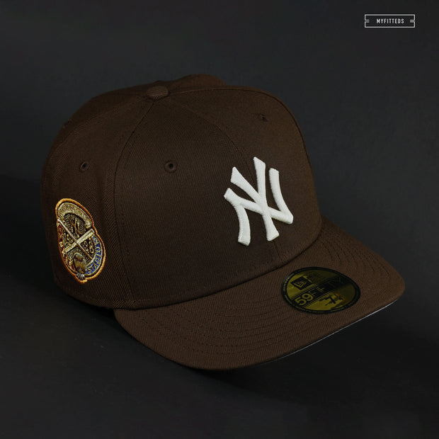 NEW YORK YANKEES 1938 WORLD SERIES MAHOGANY MODERN FLAIR NEW ERA FITTED CAP