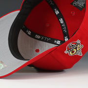 LANSING LUGNUTS 20TH ANNIVERSARY GLOW IN THE DARK NEW ERA FITTED CAP