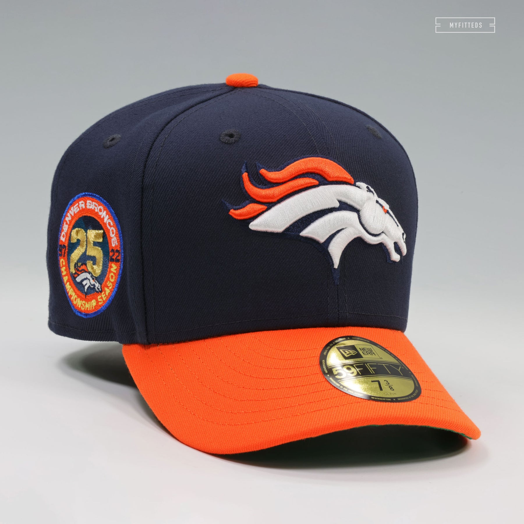 DENVER BRONCOS 1997 CHAMPIONSHIP SEASON 25TH ANNIVERSARY NEW ERA