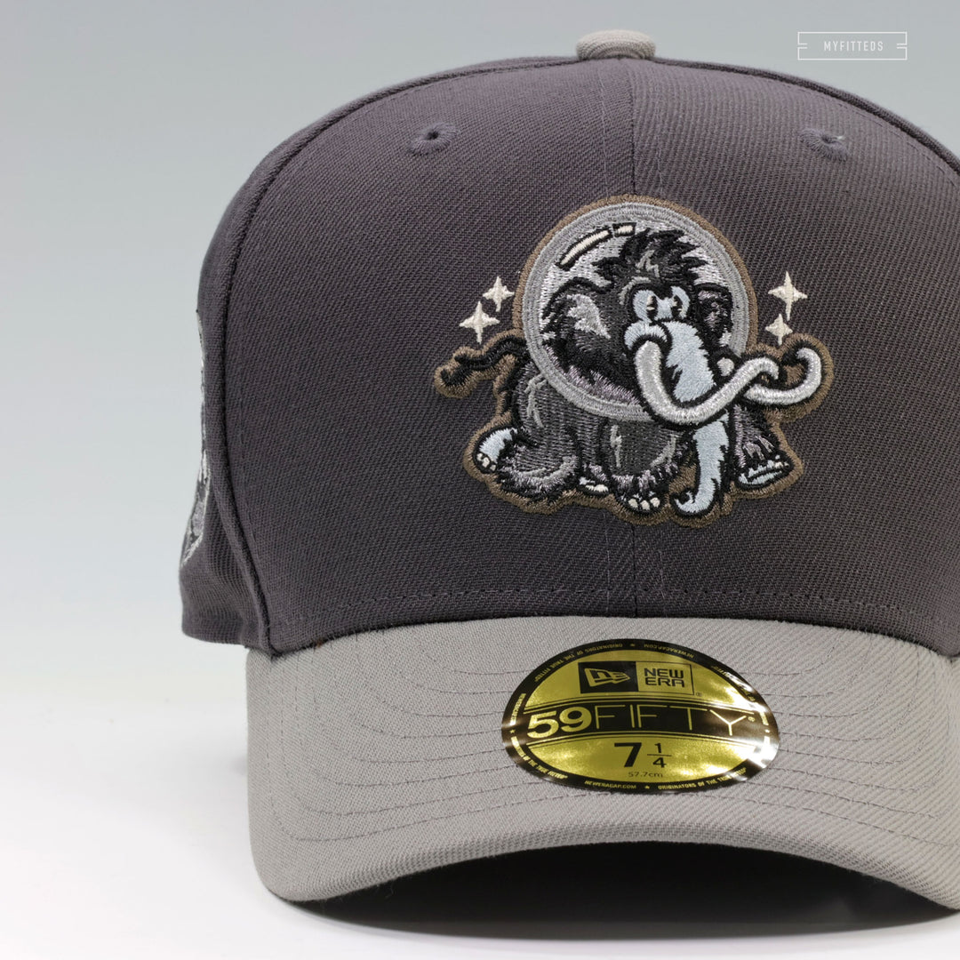 グレー M 7 3/8 WIND AND SEA CAP NEW ERA ERIE SEAWOLVES X MOON MAMMOTHS 30 SEASONS LUNAR MOON DUST NEW ERA