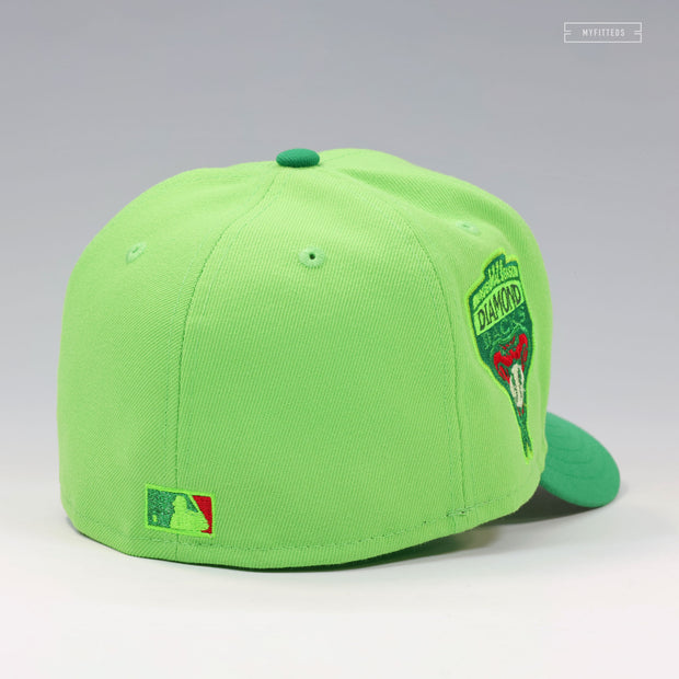 ARIZONA DIAMONDBACKS 1998 INAUGURAL SEASON KOBE VI PROTRO GRINCH INSPIRED NEW ERA CAP