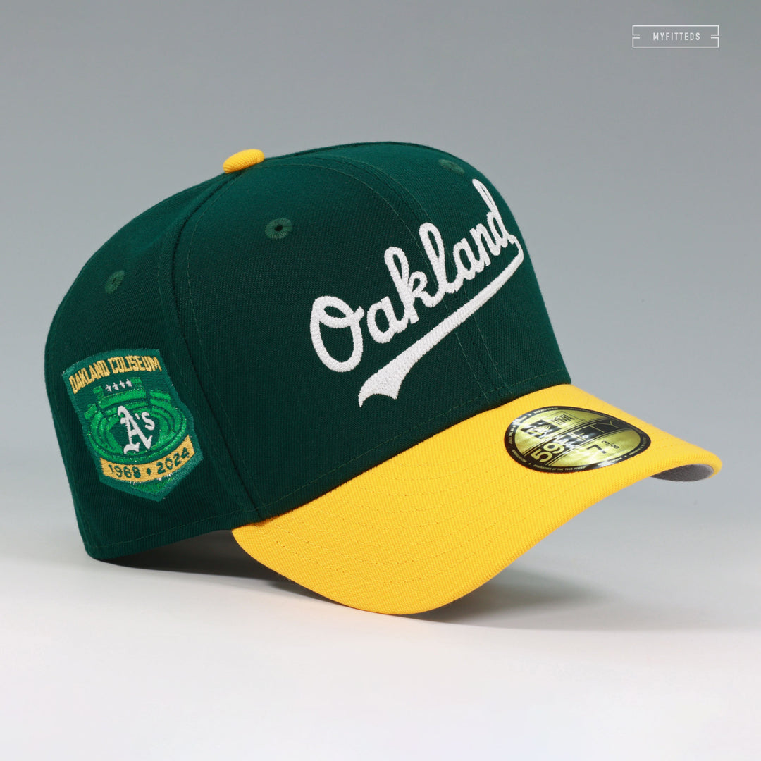 OAKLAND ATHLETICS OAKLAND COLISEUM 1968-2024 HOME COLORWAY