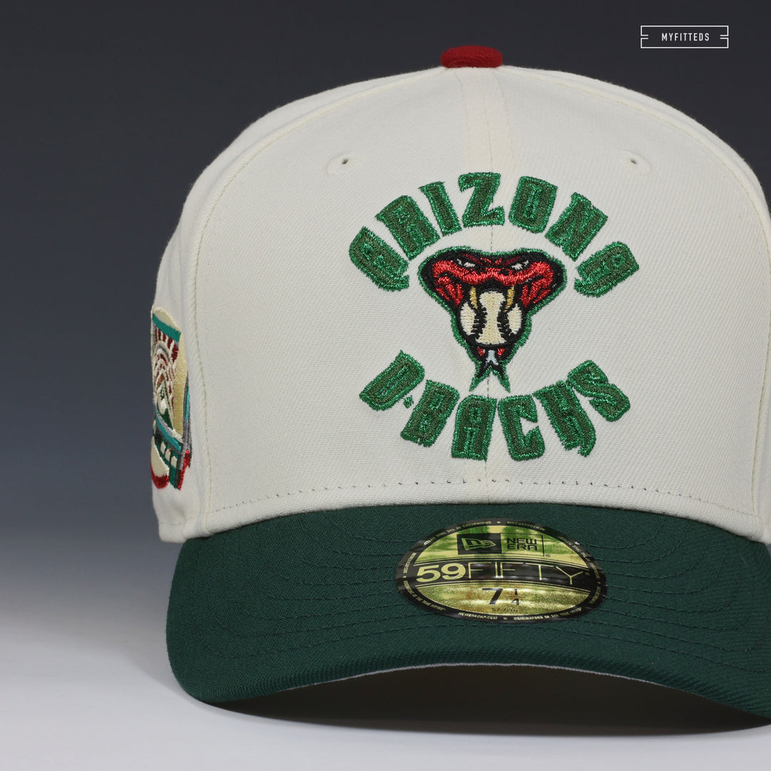 ARIZONA DIAMONDBACKS CHASE FIELD SIDE PATCH OFF WHITE NEW ERA