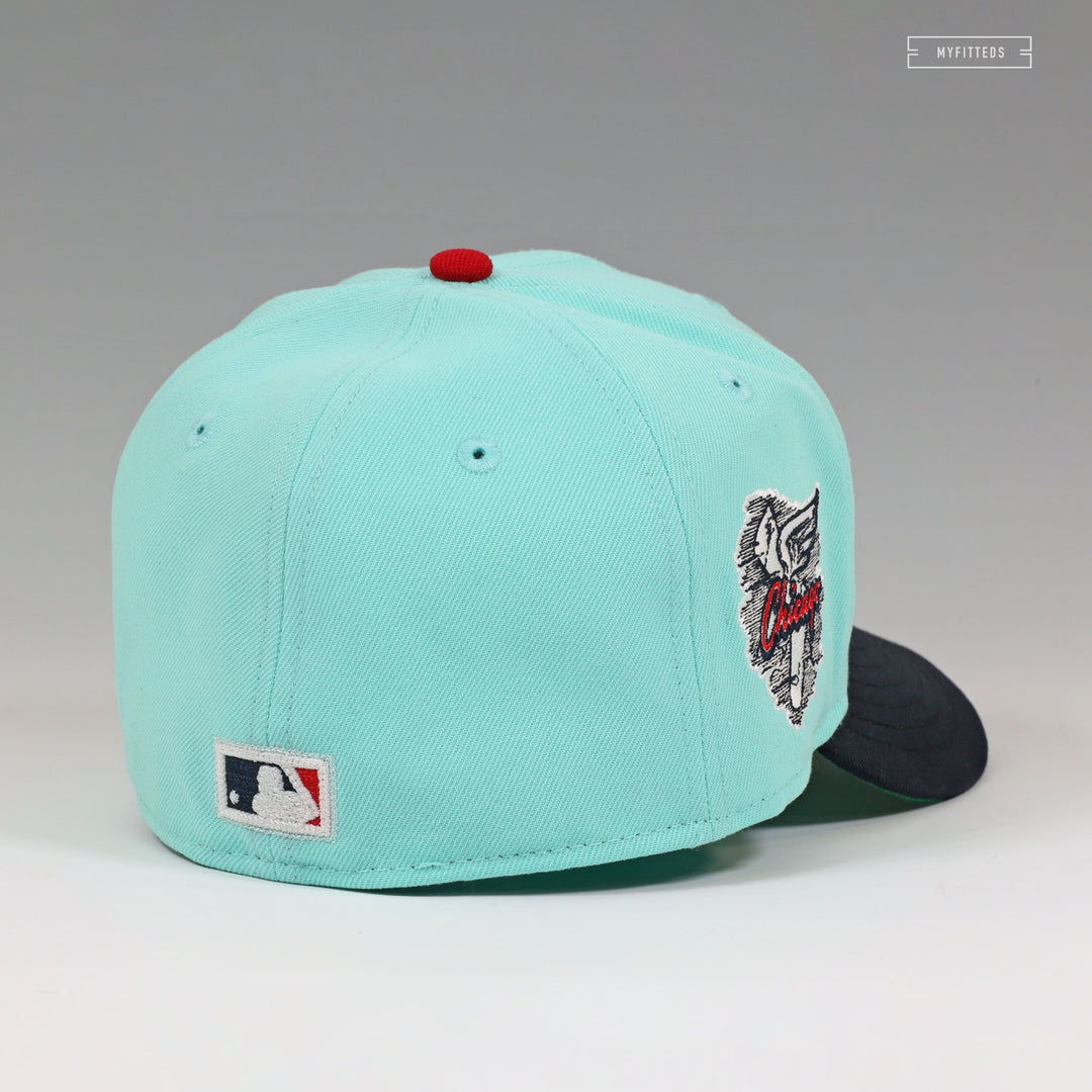 CHICAGO WHITE SOX CHAIN STITCHED TIFFANY INSPIRED NEW ERA FITTED