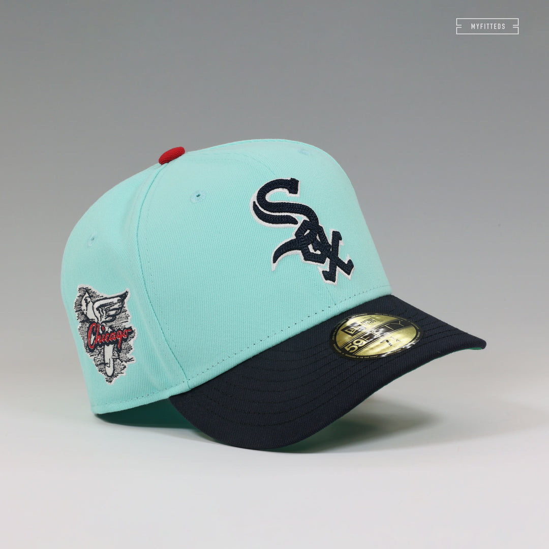 CHICAGO WHITE SOX CHAIN STITCHED TIFFANY INSPIRED NEW ERA FITTED